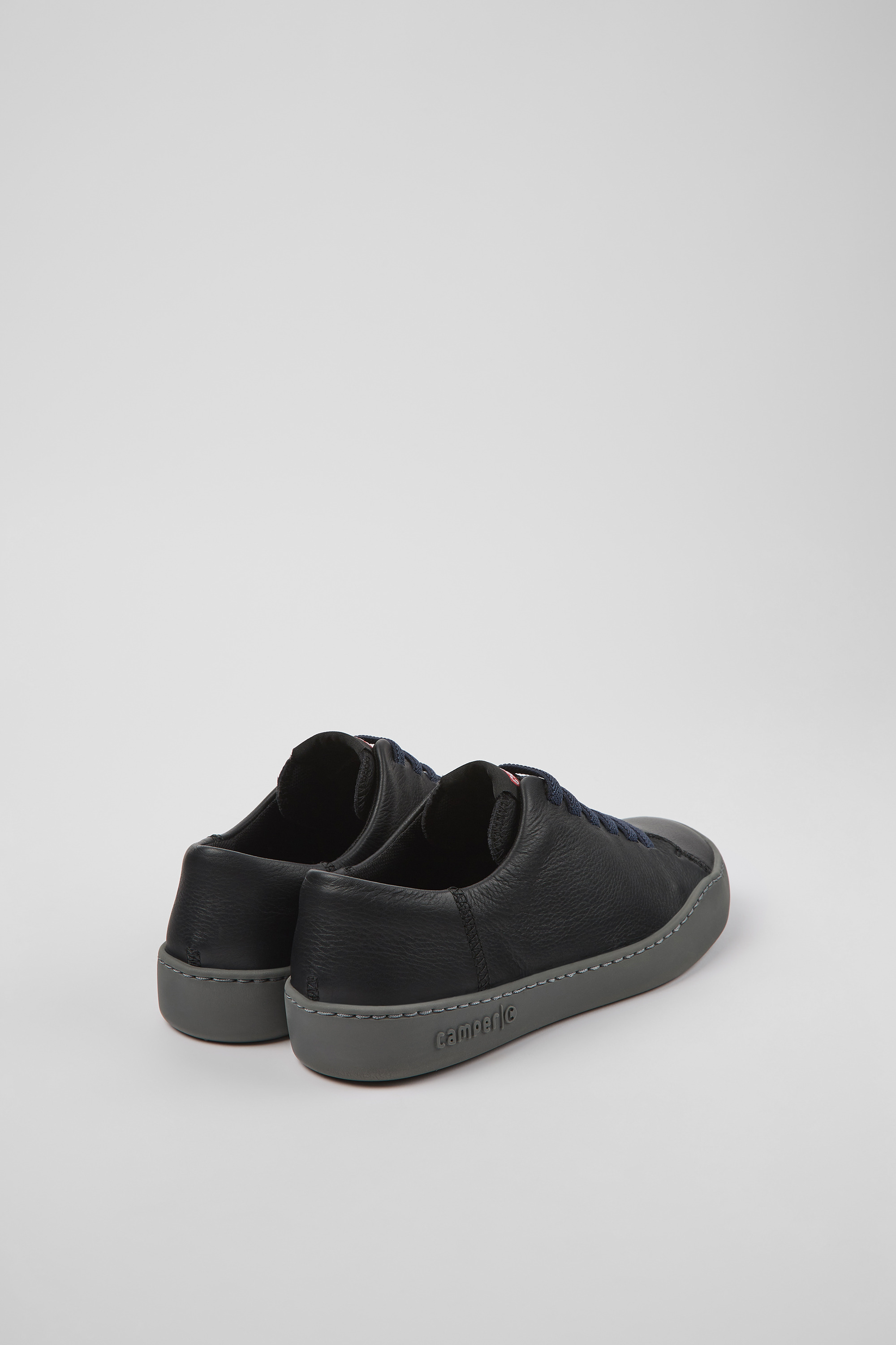 Peu Touring - Black leather sneakers for women