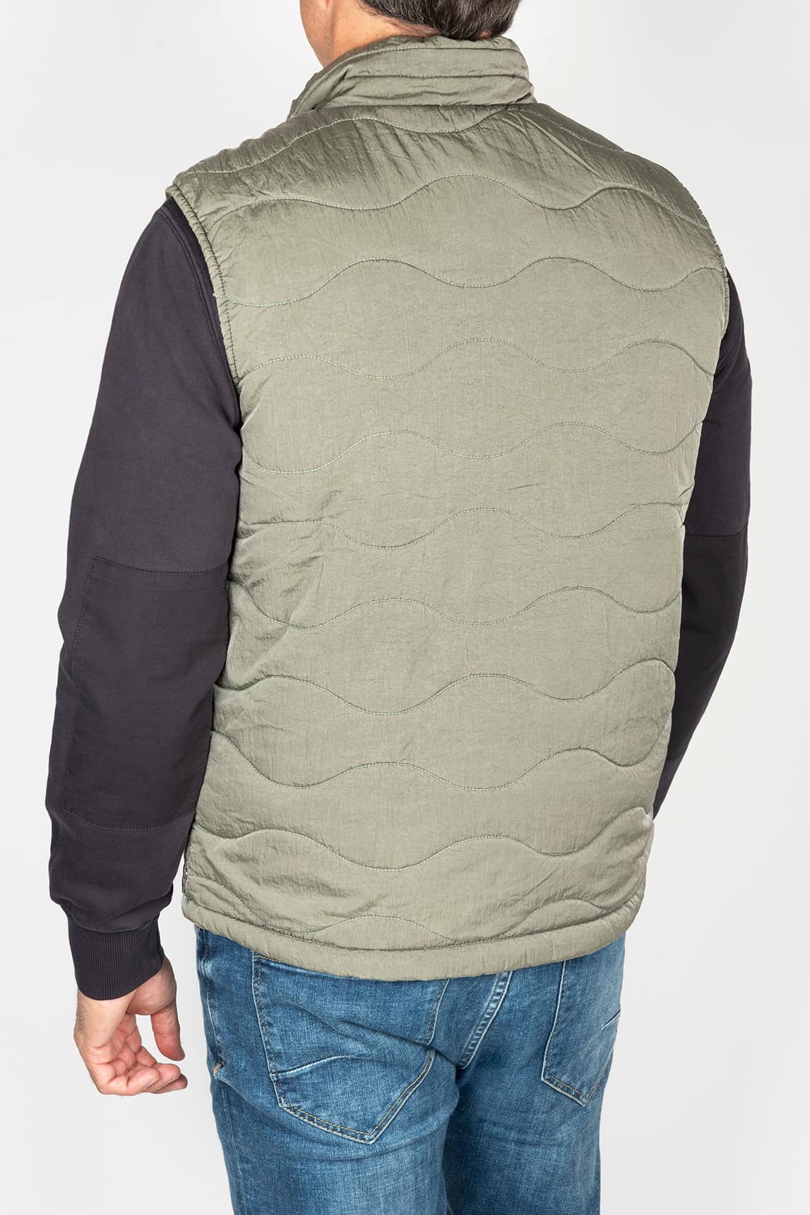 Rivera-spain Chaleco Keeling acolchado verde kaki