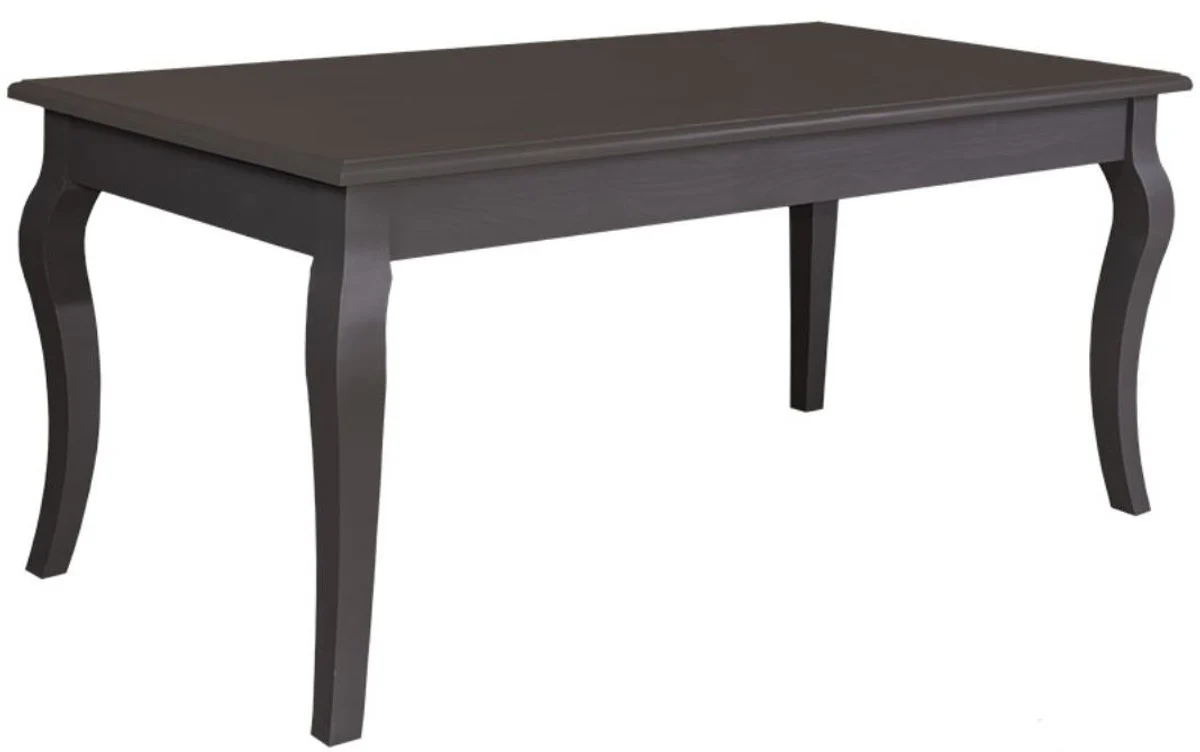 Casa Padrino mesa de comedor / mesa de cocina de estilo rural negro - Varios Tama?os - Muebles de Cocina