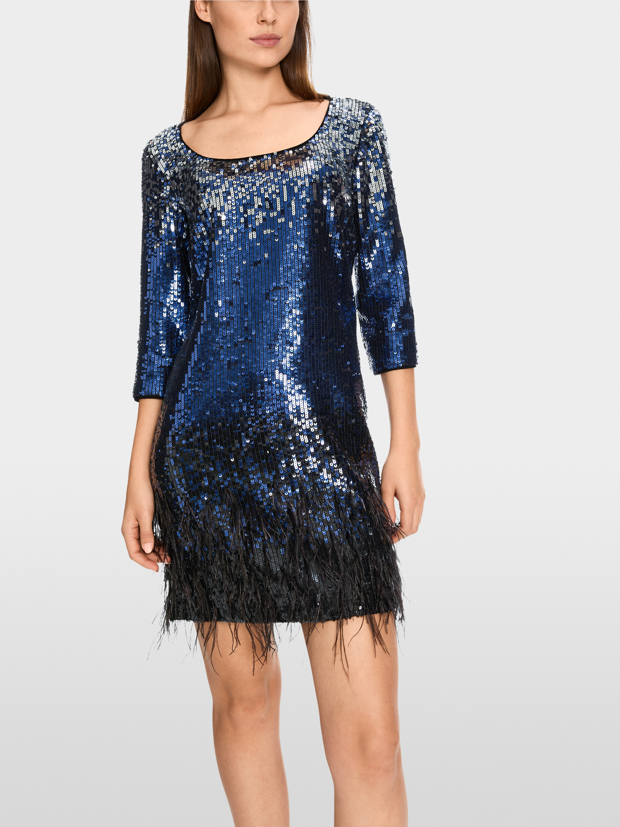 Marc-Cain Dress with feather application