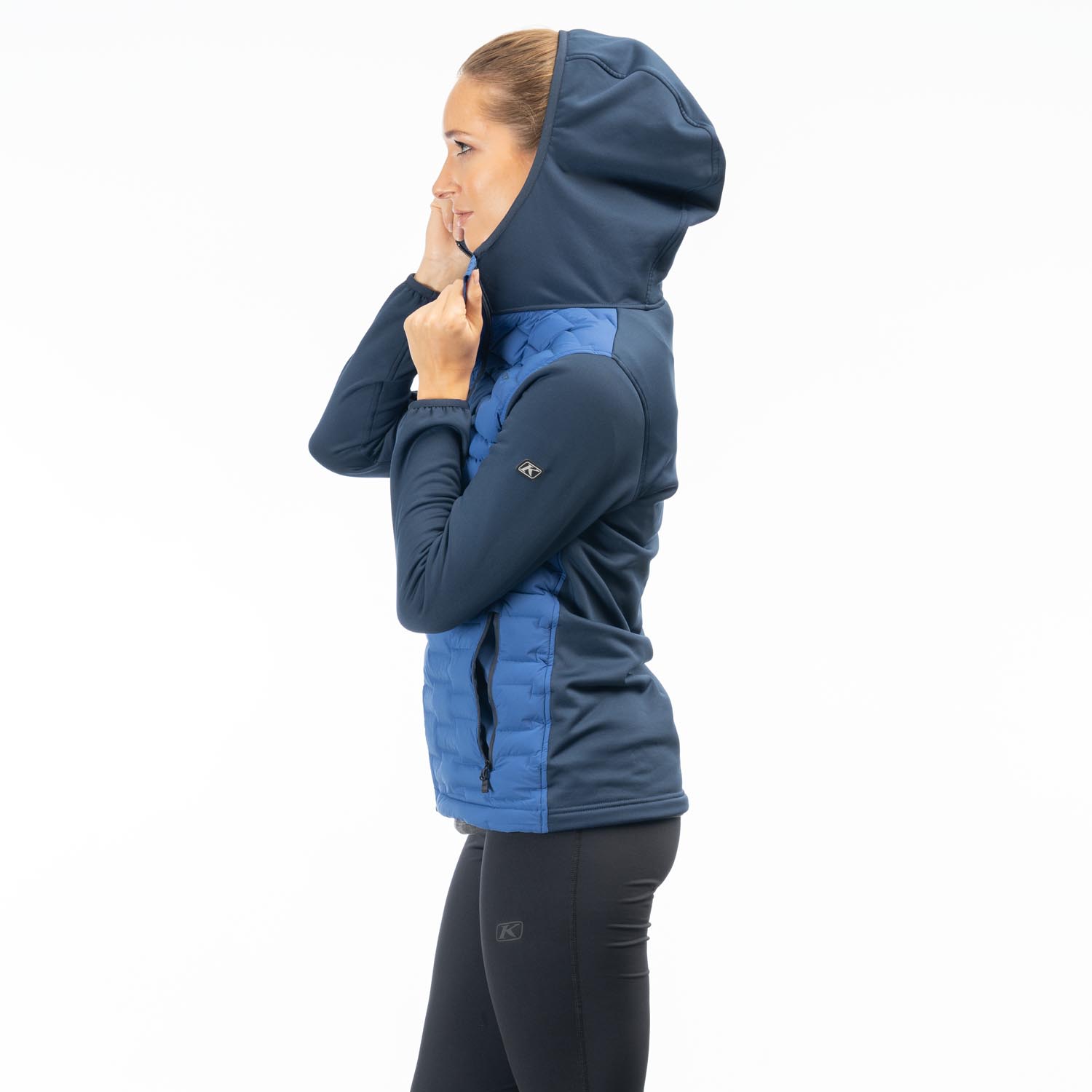 Luna Stretch Down Hybrid Hoodie