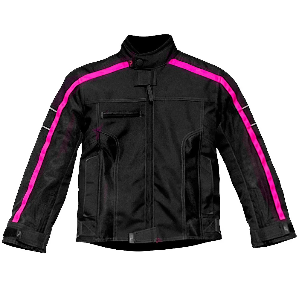 CHAQUETA OUT ASPEN - INFANTIL NEGRO / FUCSIA