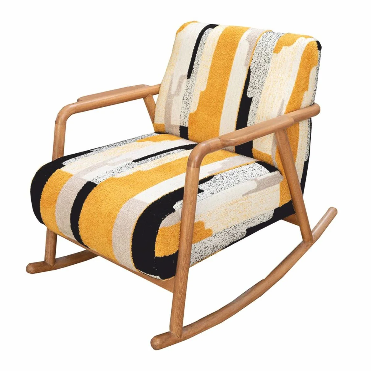 Casa Padrino mecedora de sal¨®n y hotel de lujo colorido / marr¨®n claro - Muebles de lujo