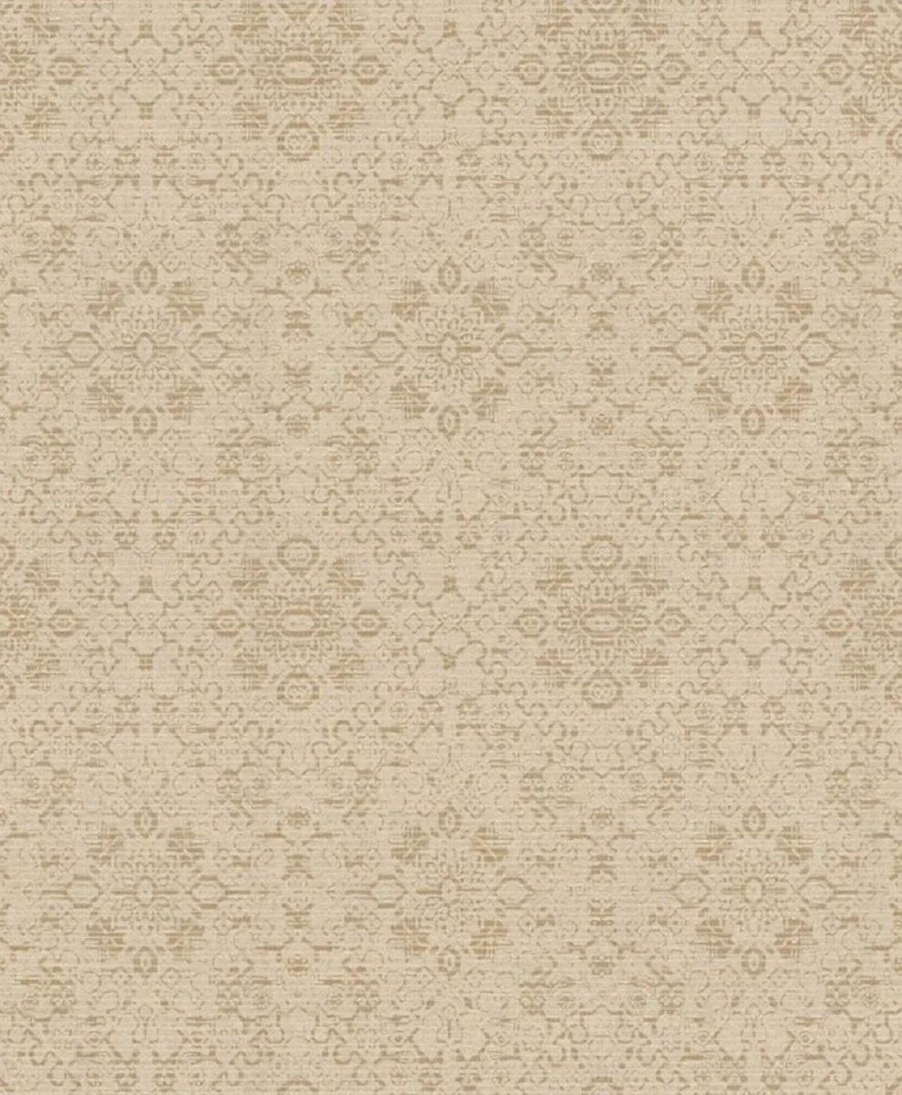 Casa Padrino papel pintado barroco beige / oro 10,05 x 0,53 m - Papel Pintado Textil en Estilo Barroco