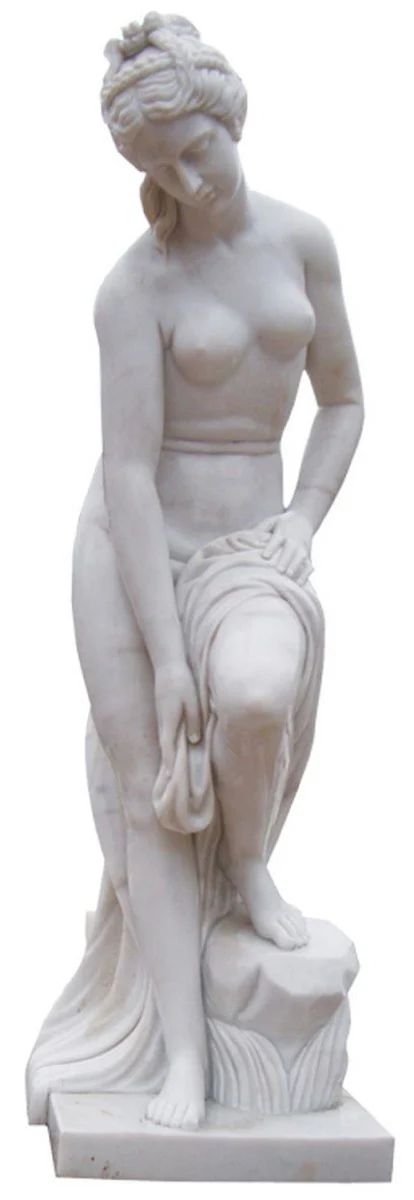 Casa Padrino escultura decorativa de jard¨ªn de m¨¢rmol Art Nouveau mujer gris A. 153 cm