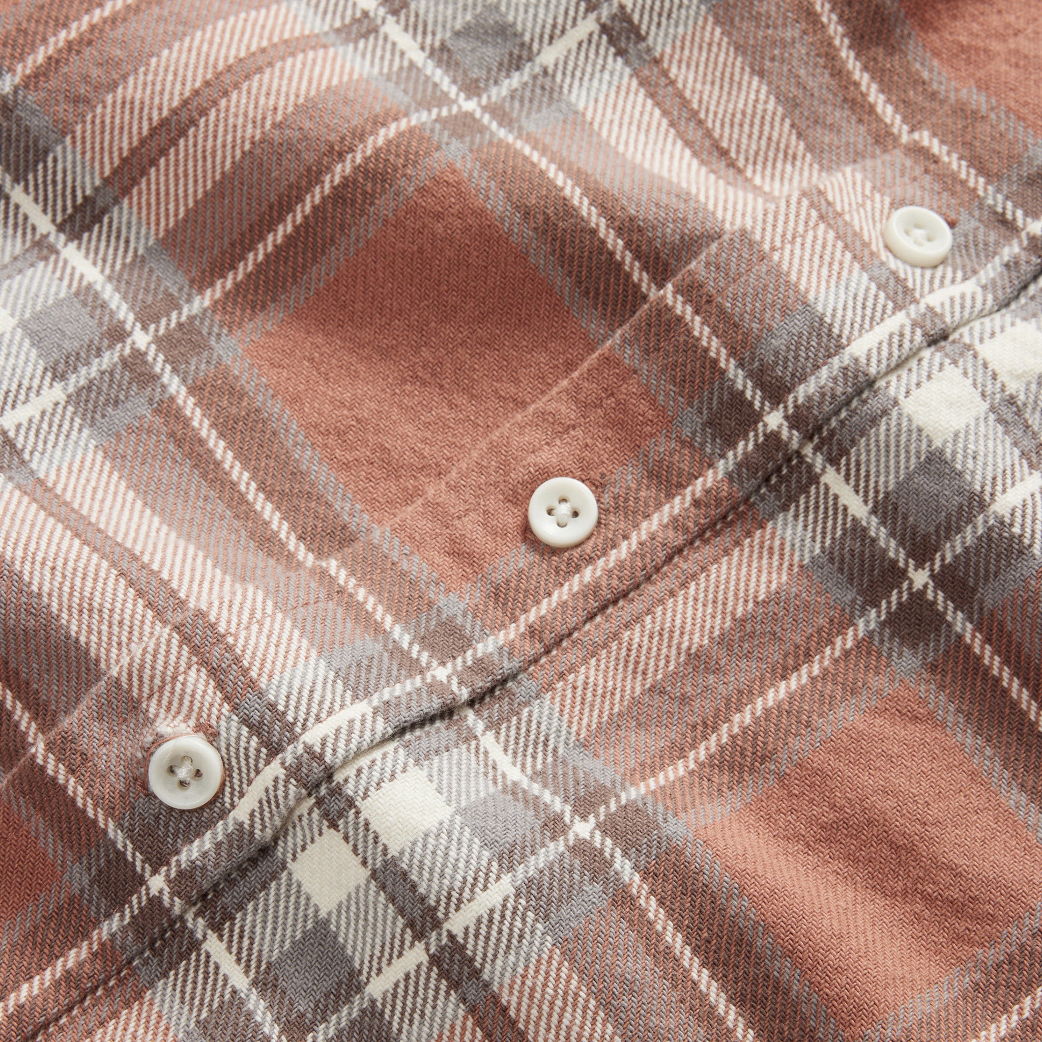 The Ledge Shirt in Sun Baked Brick Plaid