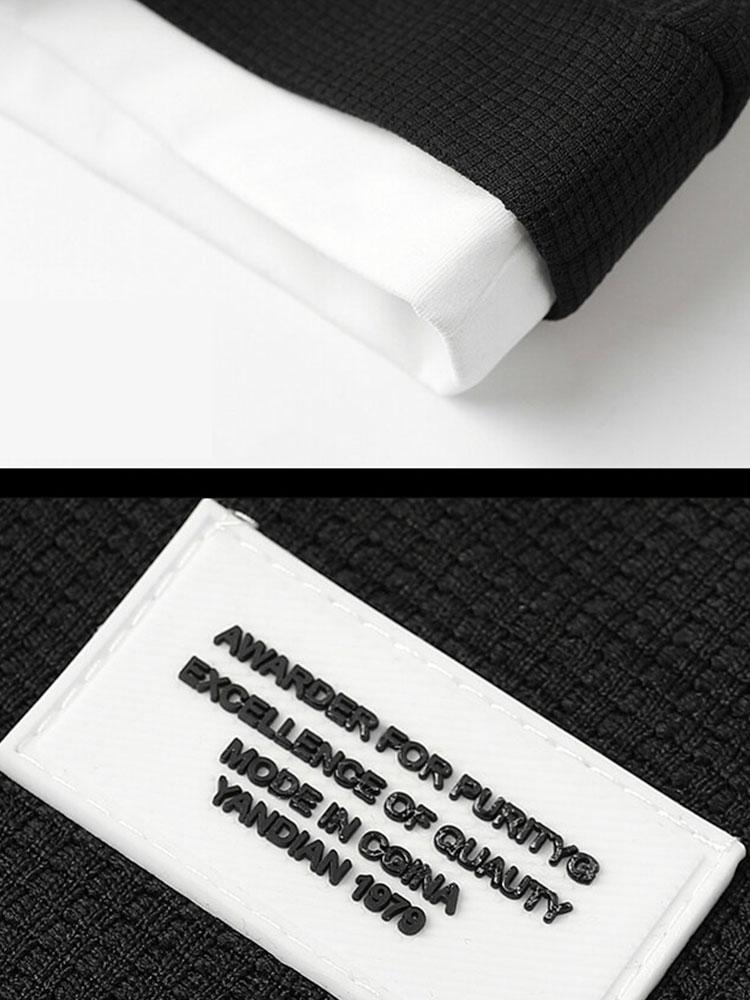 Two Layer Waffle Sweatshirt