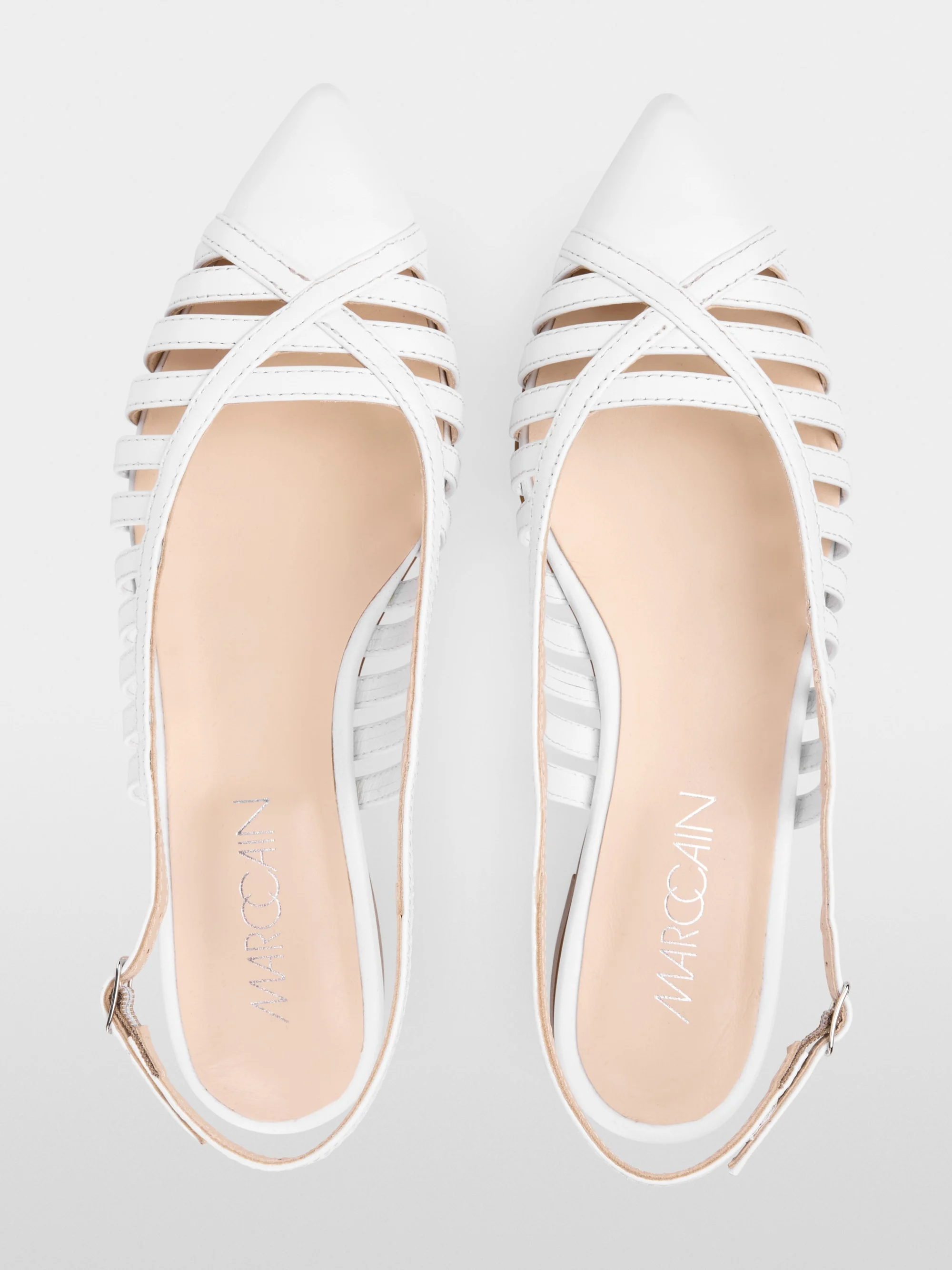Marc-Cain Rethink Together flat slingbacks