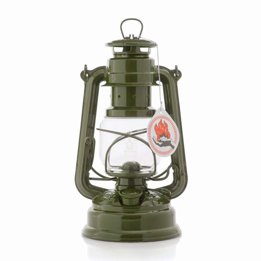 Feuerhand Baby Special 276 verde oliva - Lámpara de Petróleo vintage