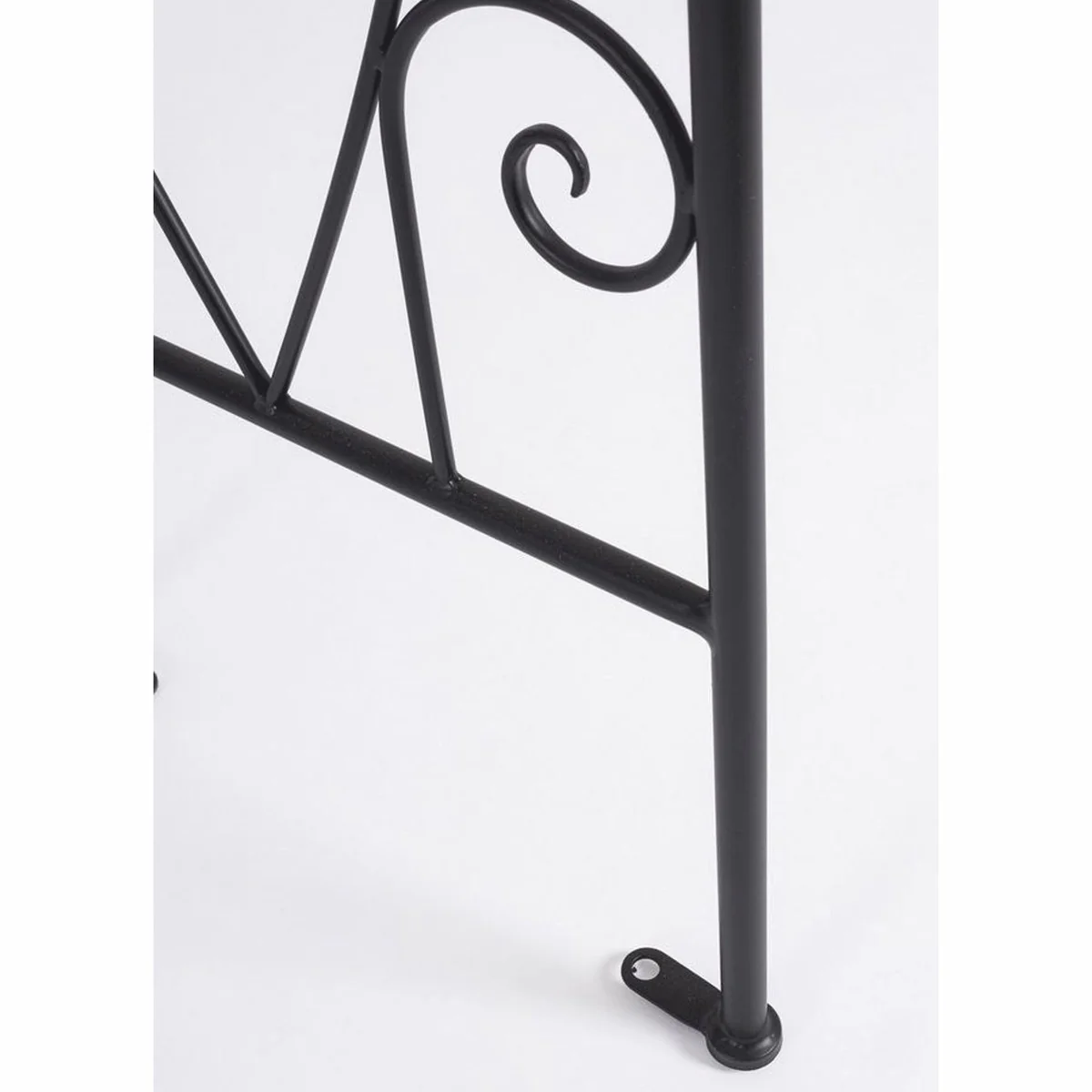 Casa Padrino Arco de Rosas Art Nouveau Negro Al. 210 cm - Accesorios de Decoraci¨®n de Jard¨ªn
