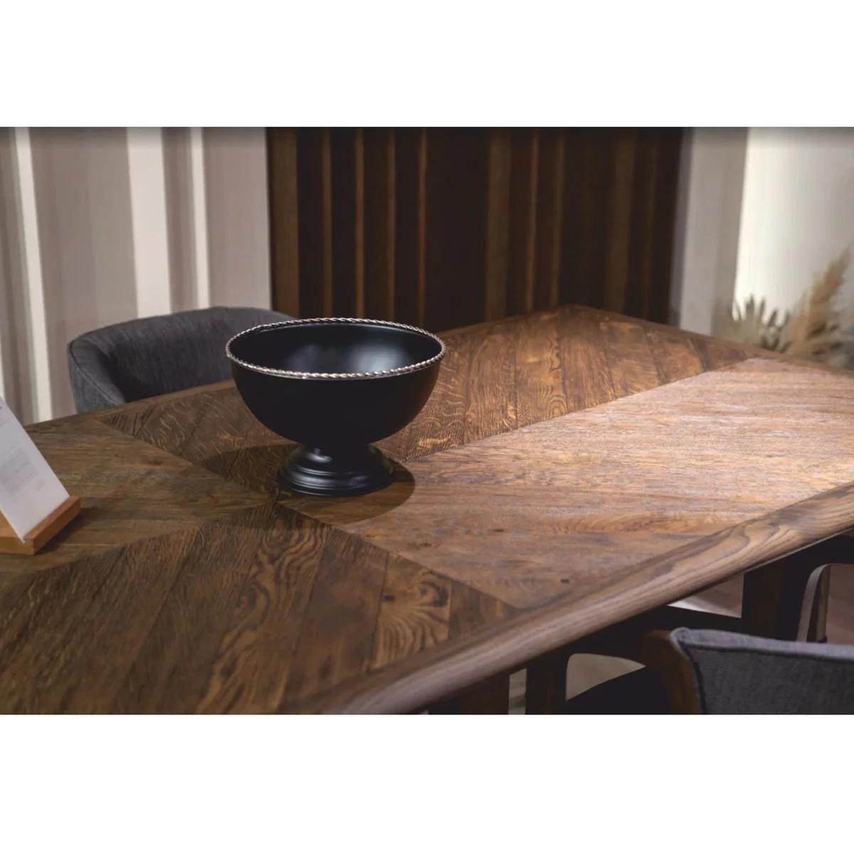 Casa Padrino mesa de comedor de lujo de madera maciza marr¨®n 200 cm - Muebles de comedor