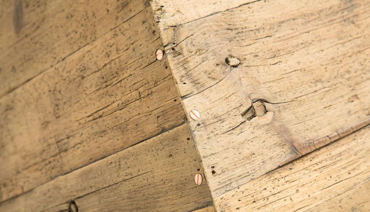 Casa Padrino lámpara de pie de madera de pino colores naturales 190 x 52 x H. 220 cm - Lámpara de Pie de Lujo con Cable Aqua Azul