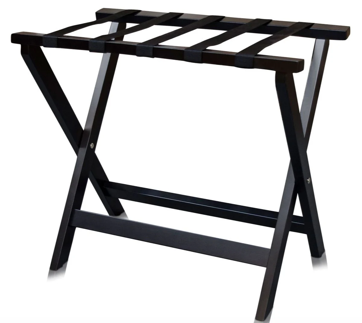 Casa Padrino luxury luggage rack black 70 x 41 x H. 61 cm - Hotel Furniture & Accessories