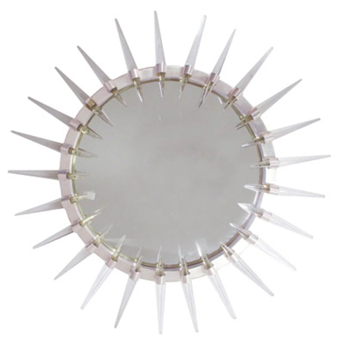 Casa Padrino luxury Art - Deco espejo plata ? 80 cm - espejo pared - decoraci¨®n sal¨®n