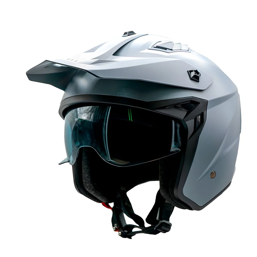 CASCO TRIAL UNIK PLUTON DV MONOCOLOR - GRIS MATE