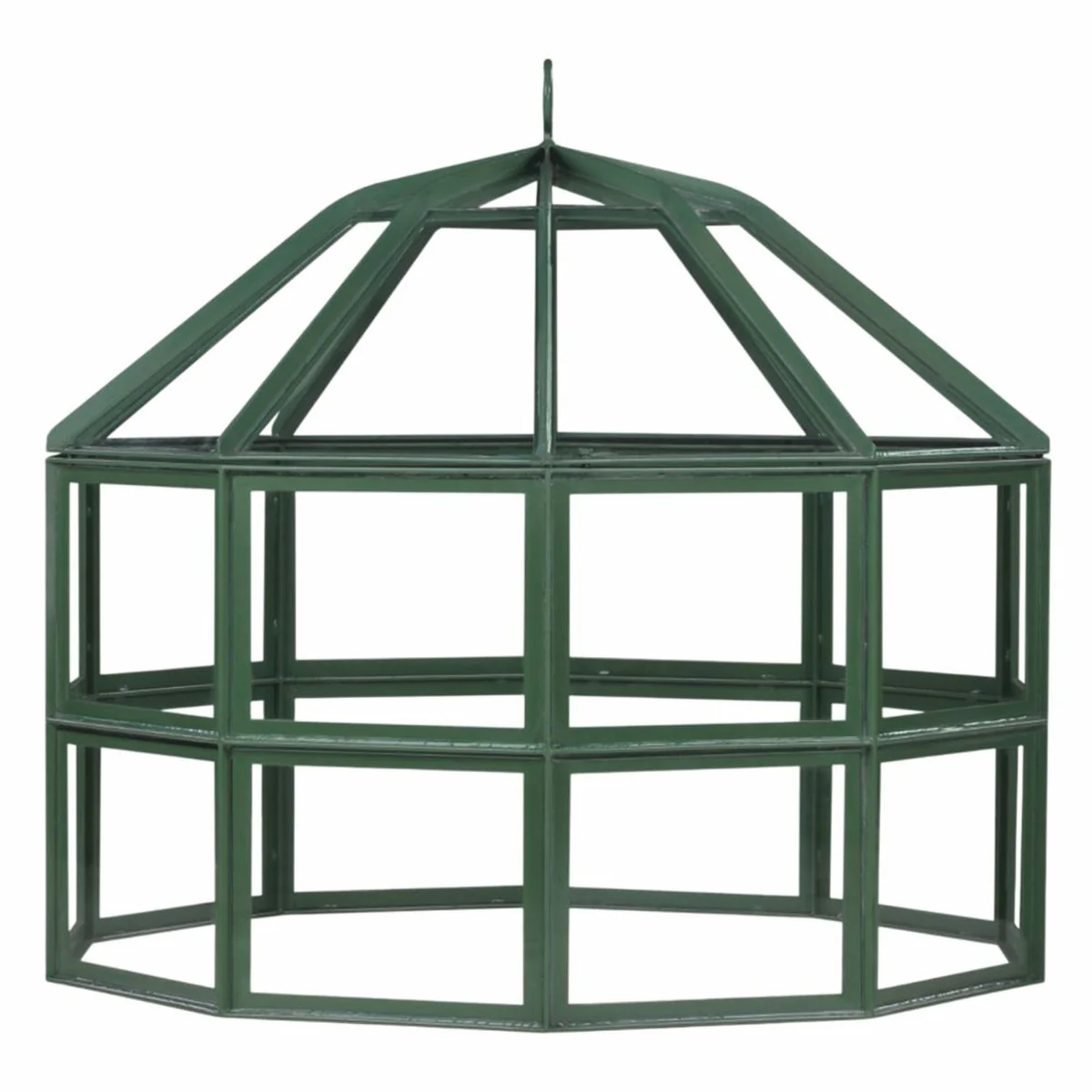 Casa Padrino Invernadero Met¨¢lico de Lujo 100 cm - Accesorios de Decoraci¨®n de Jard¨ªn