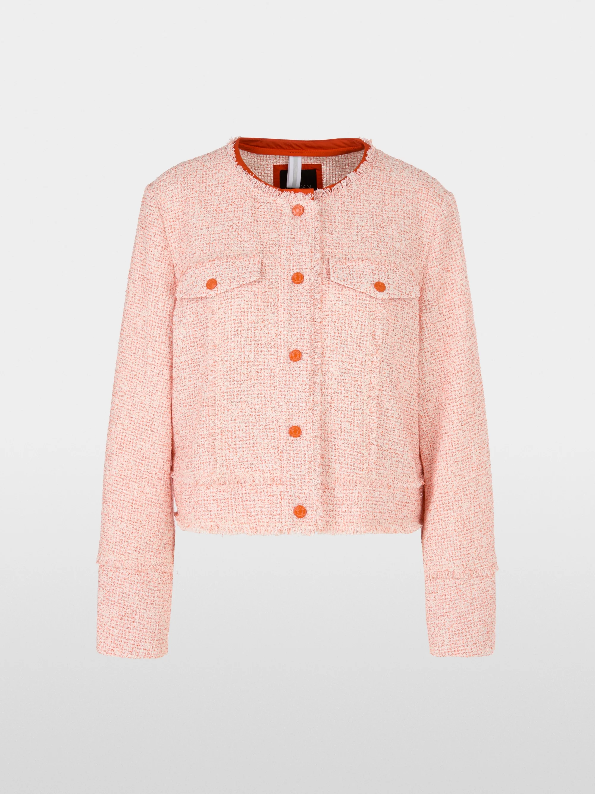 Marc-Cain Bouclé jacket in denim style