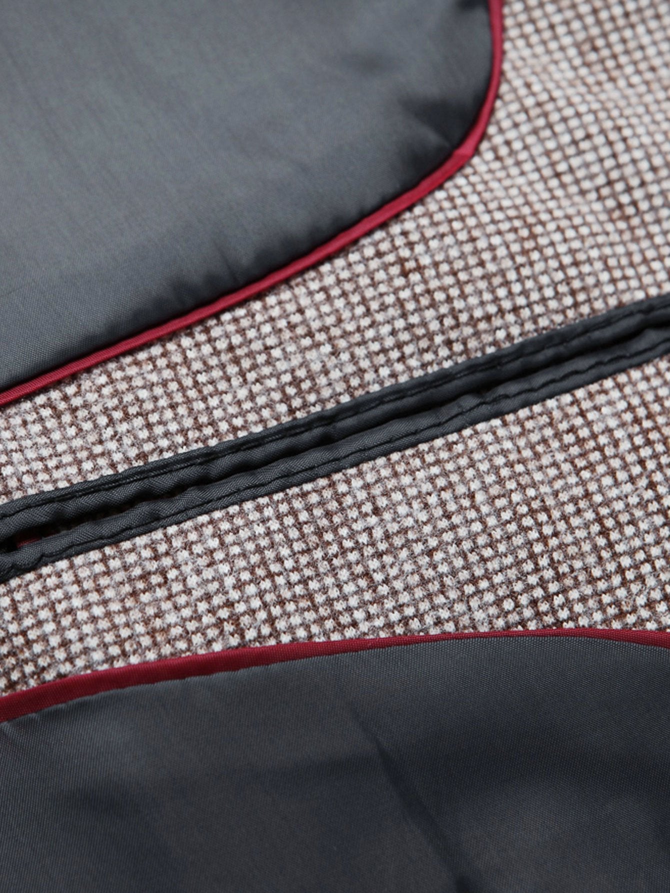 Wool Look Fine Check Blazer