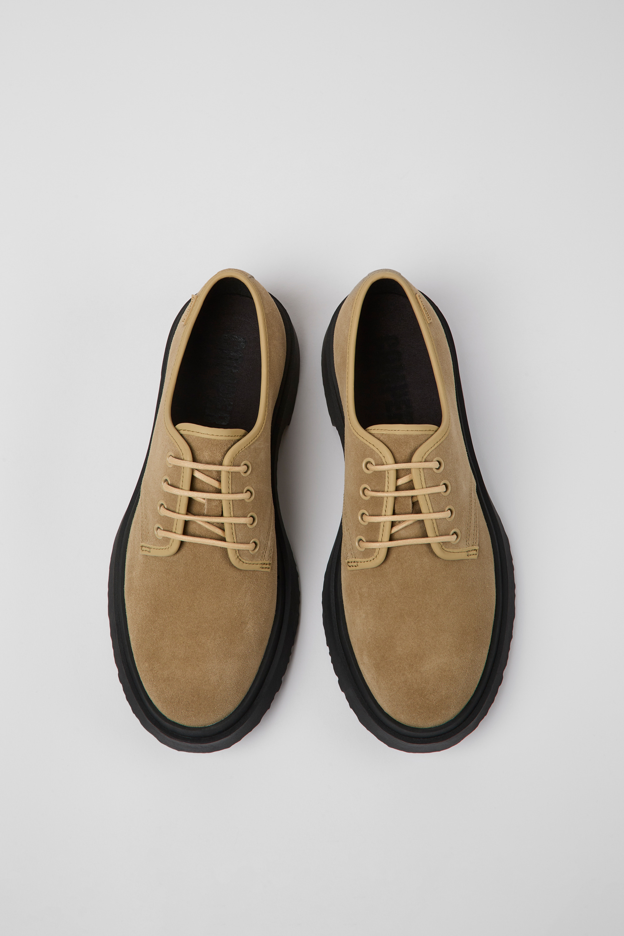 Walden - Beige leather shoes for men