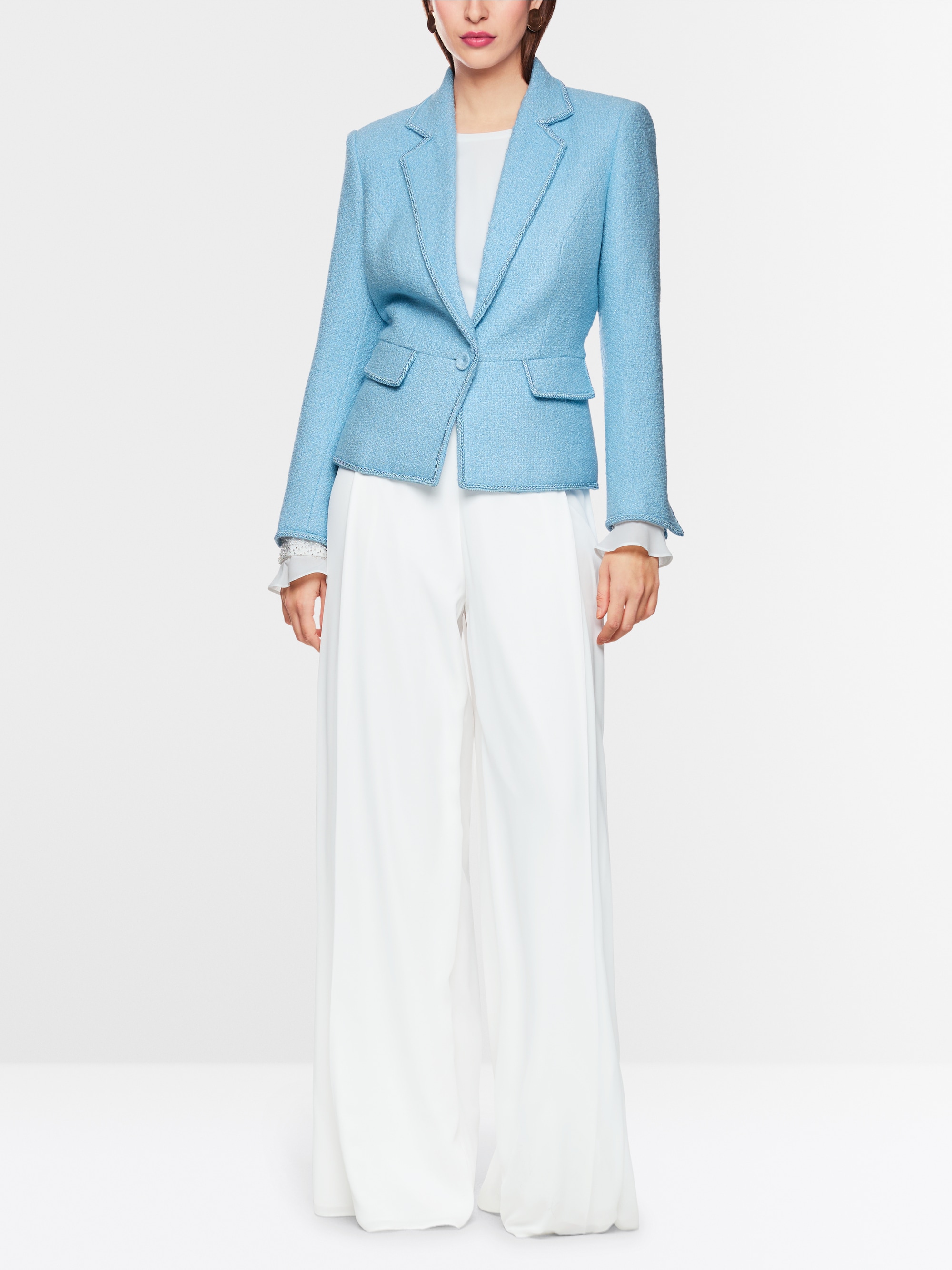 Marc-Cain Elegant bouclé blazer