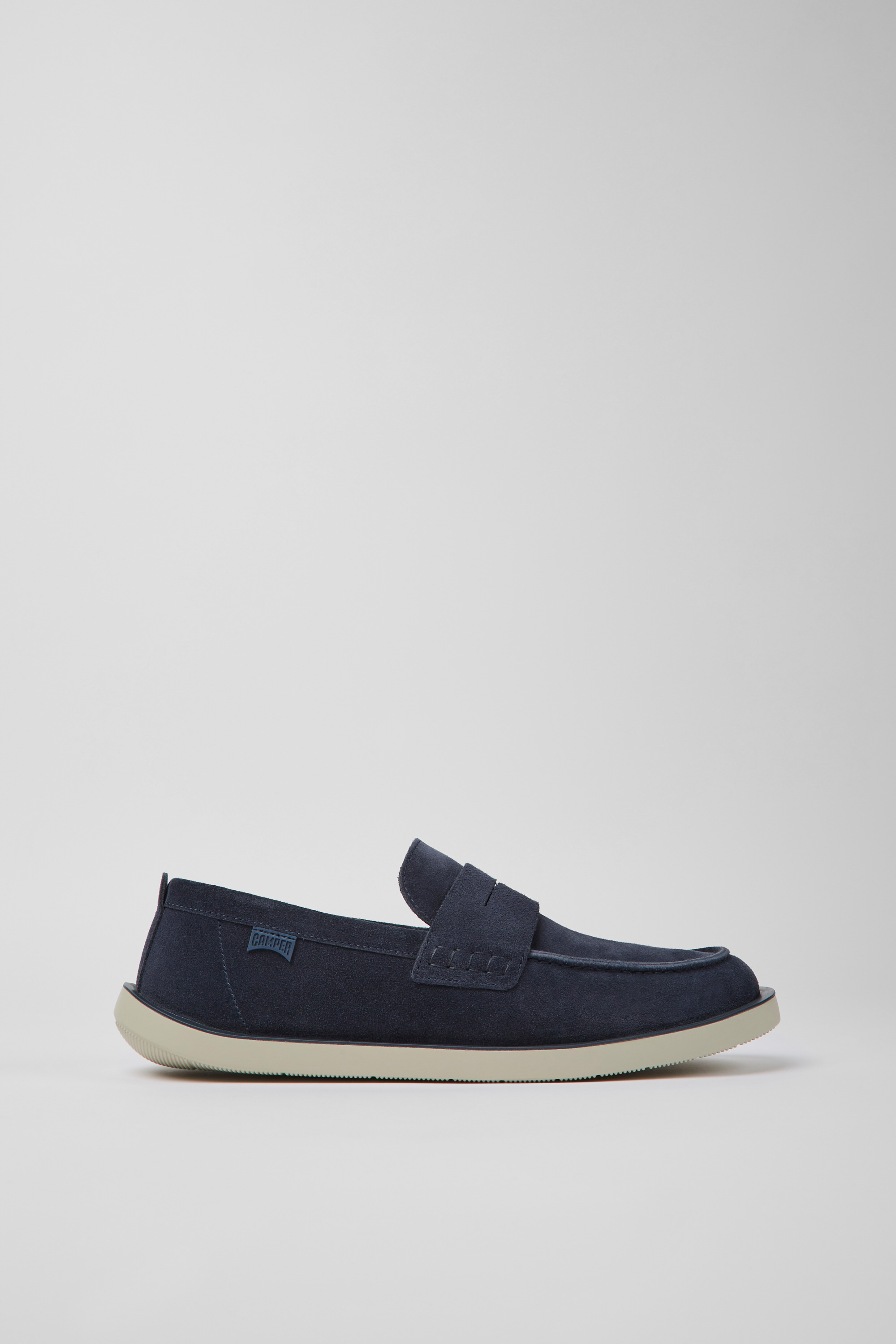 Wagon - Blue nubuck shoes for men