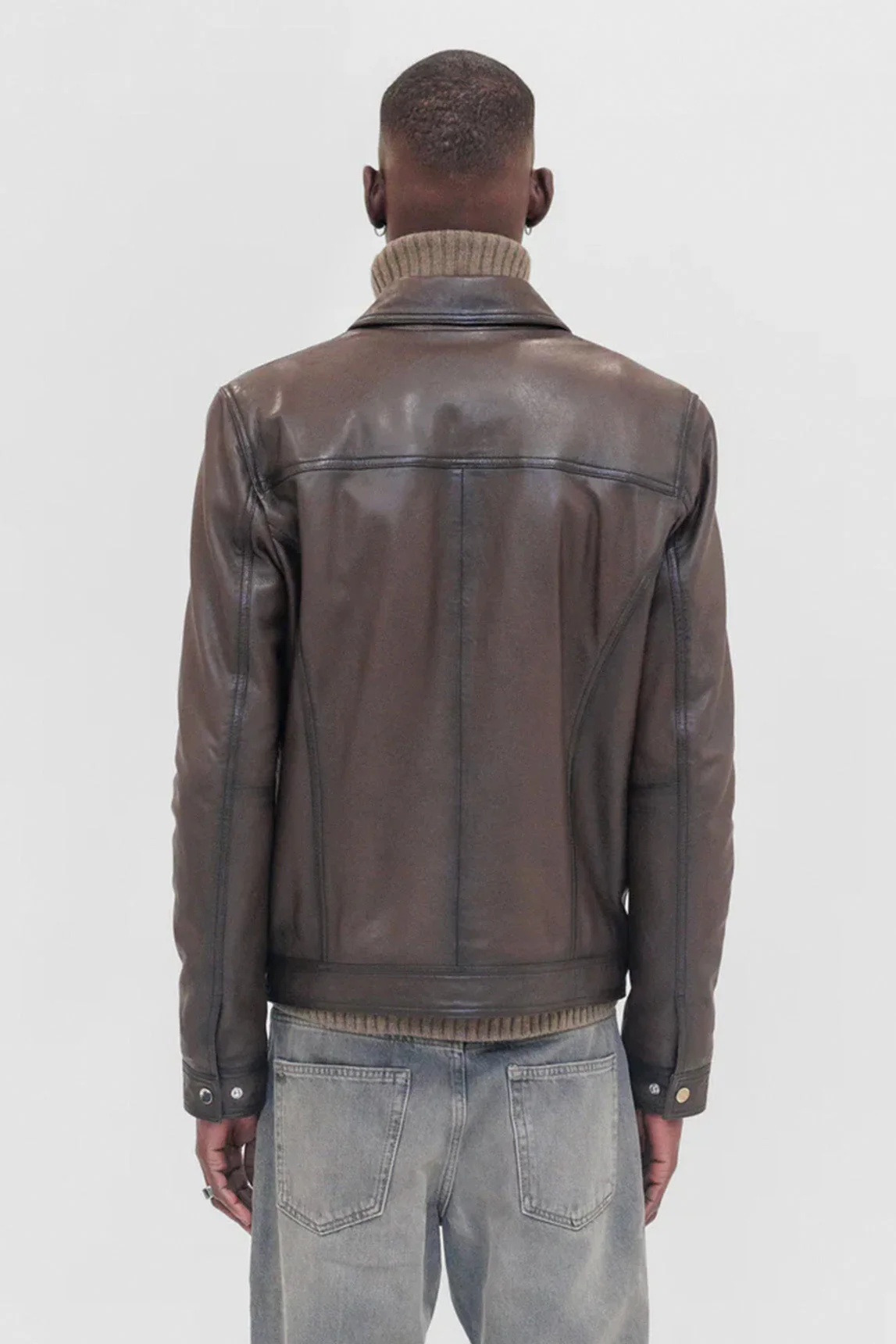 Rivera-spain Cazadora Serge Pariente Mocca