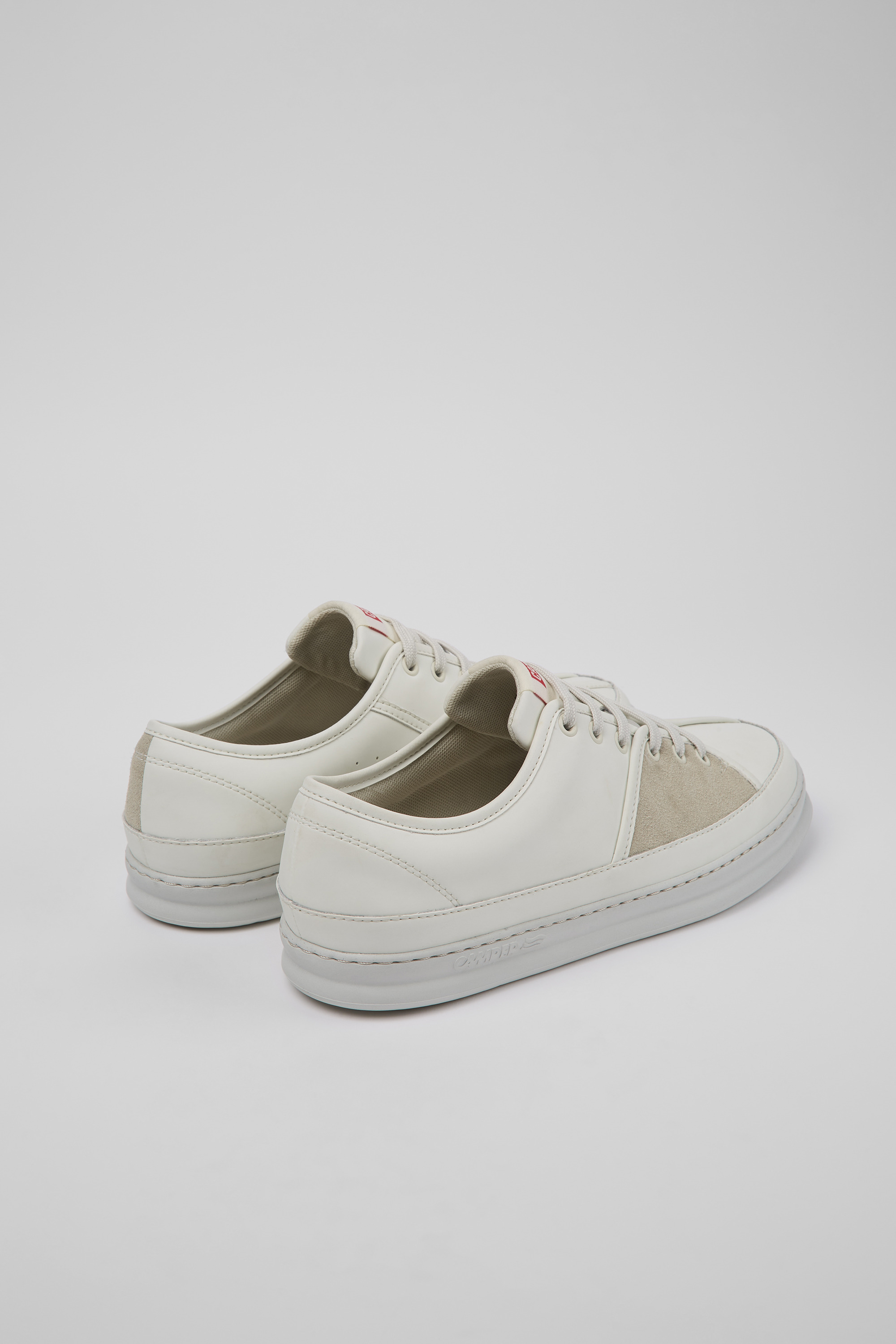 Twins - Multicolored leather and nubuck sneakers for men