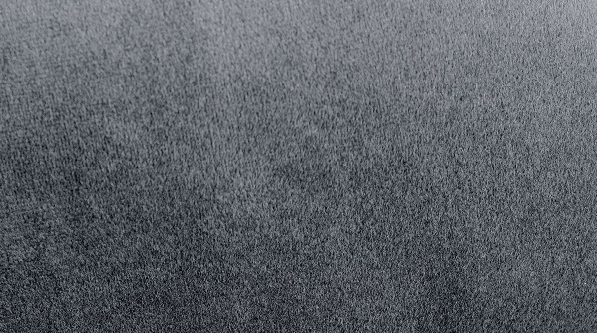 Casa Padrino taburete de bar de lujo antracita / negro ? 37 x H. 76 cm - Taburete de Bar con Tela de Terciopelo