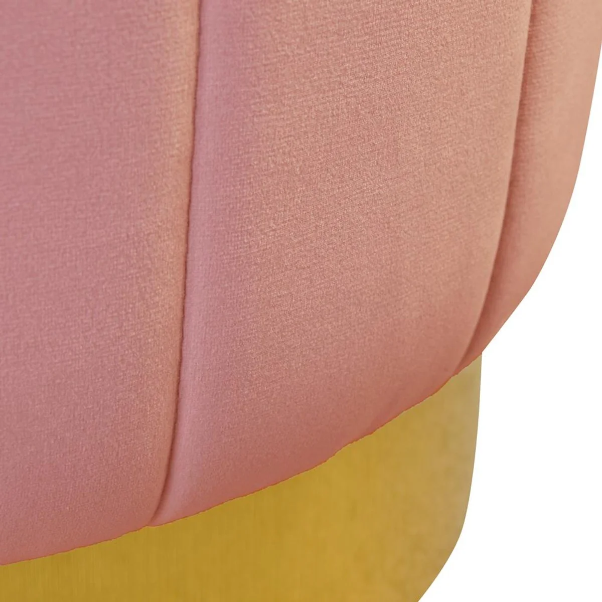 Taburete de lujo Casa Padrino con metal dorado - Calidad de lujo - TODOS LOS COLORES - Taburete redondo cl¨¢sico de Neo - Muebles