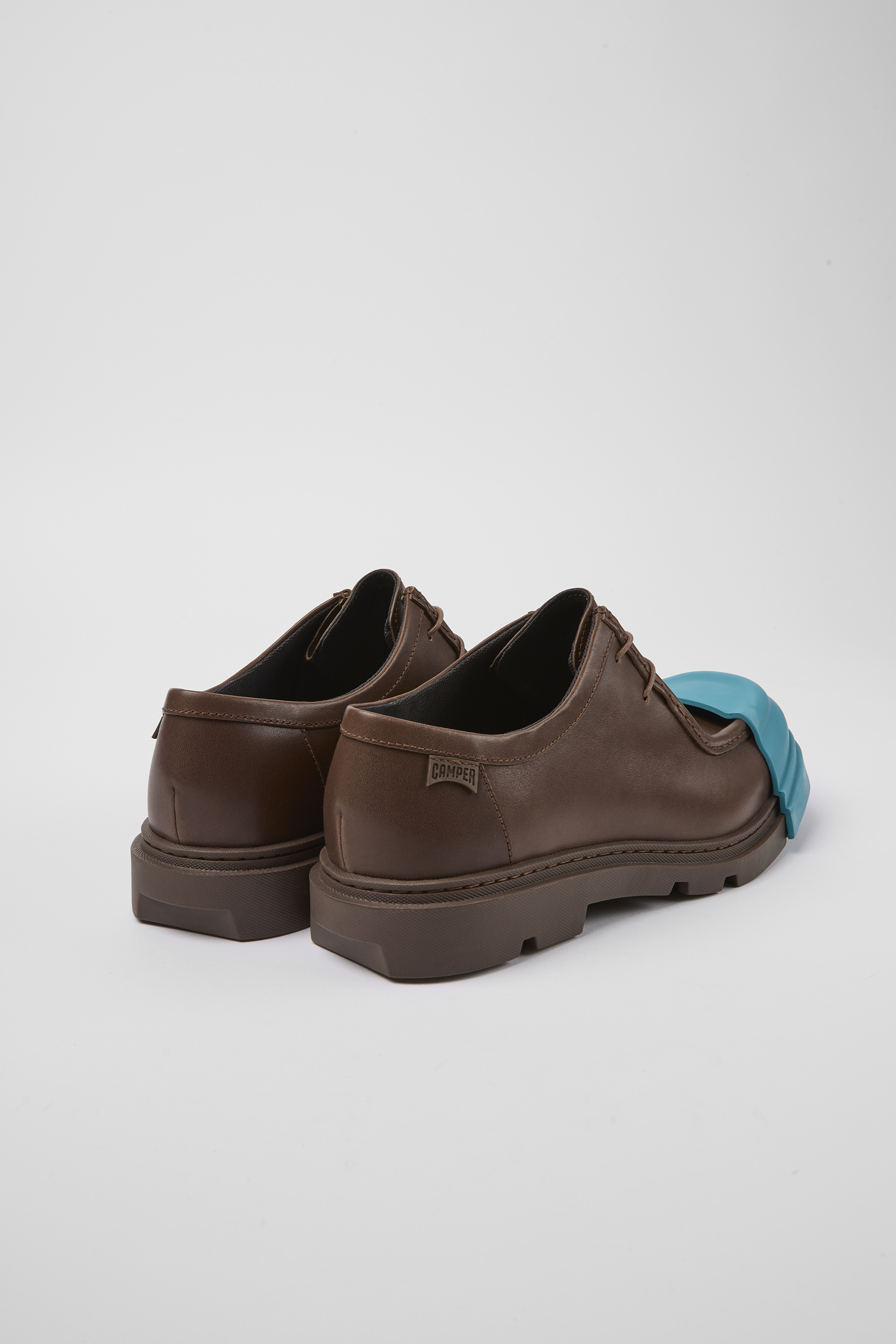 Junction - Brown responsibly raised leather shoes for men