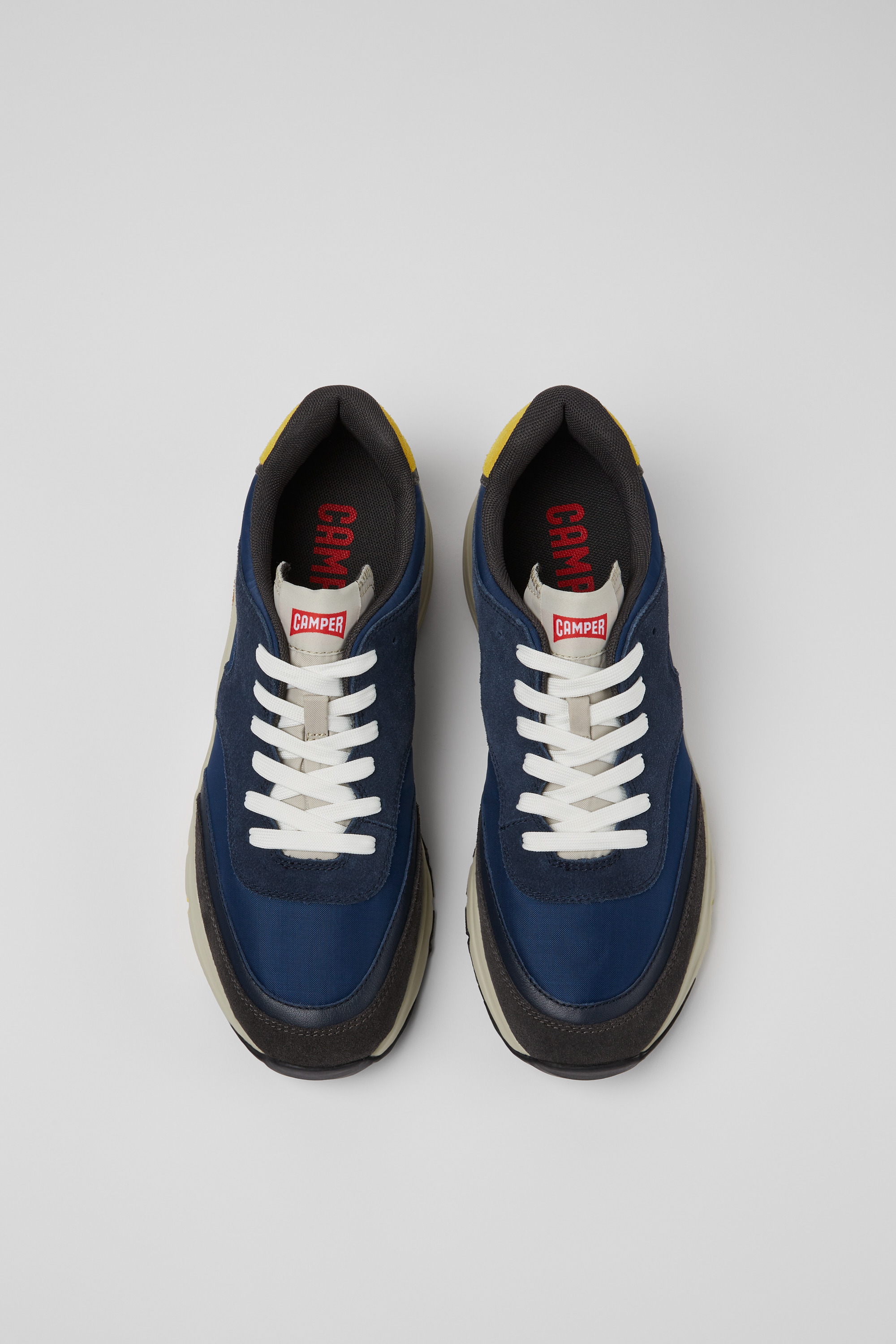 Drift - Multicolored textile and nubuck sneakers for men