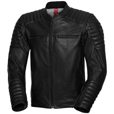 CHAQUETA PIEL IXS LD CLASSIC - NEGRO