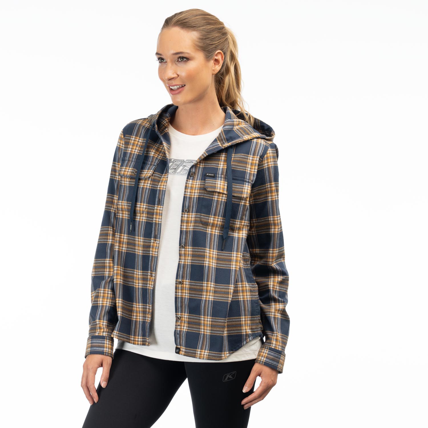 Ginny Mountain Midweight Stretch Flannel Hoodie