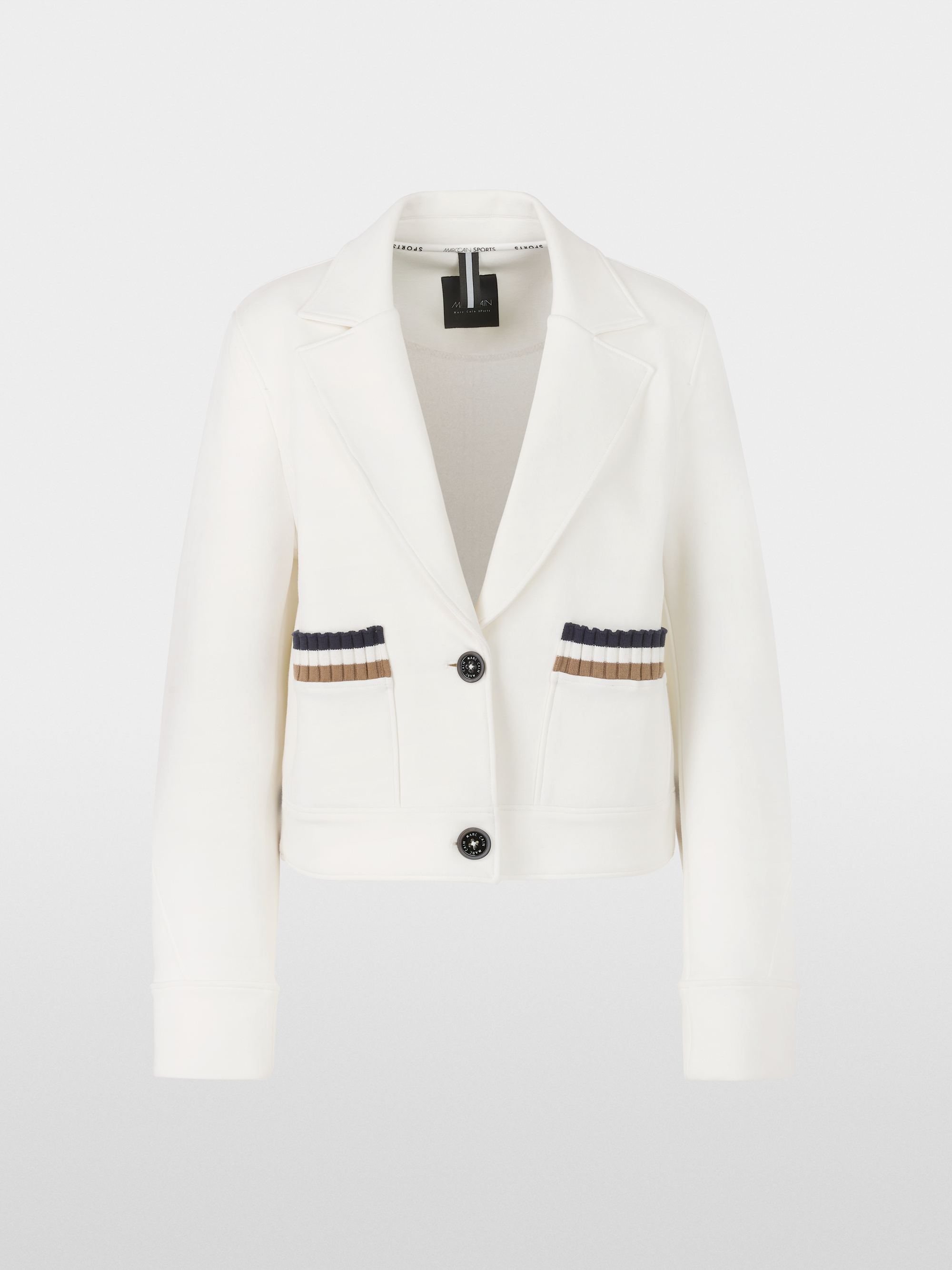 Marc-Cain Jersey blazer in bomber style