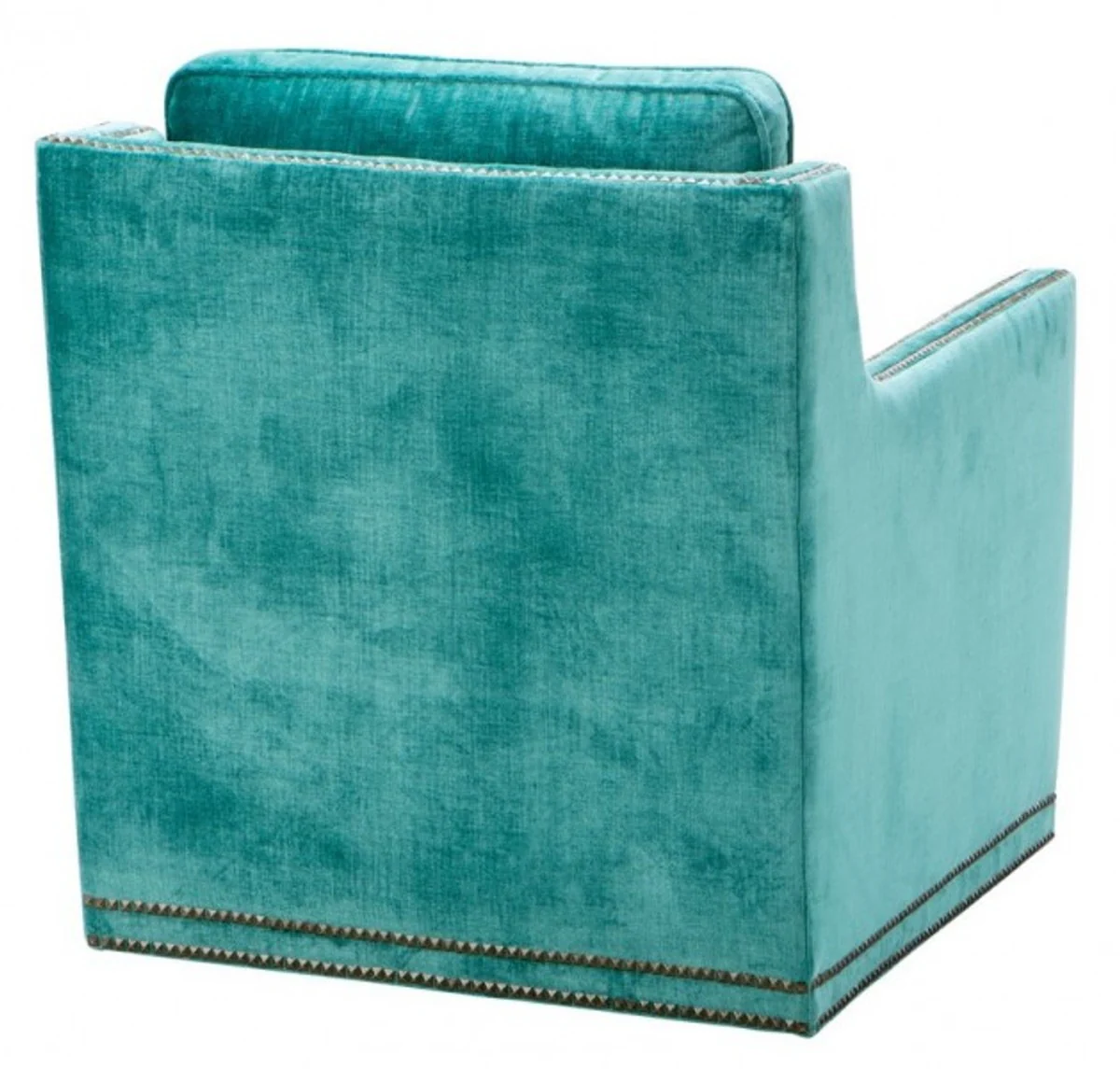 Casa Padrino luxury Belle Epoch chair turquoise green - Art Nouveau Art Deco - Luxury Collection