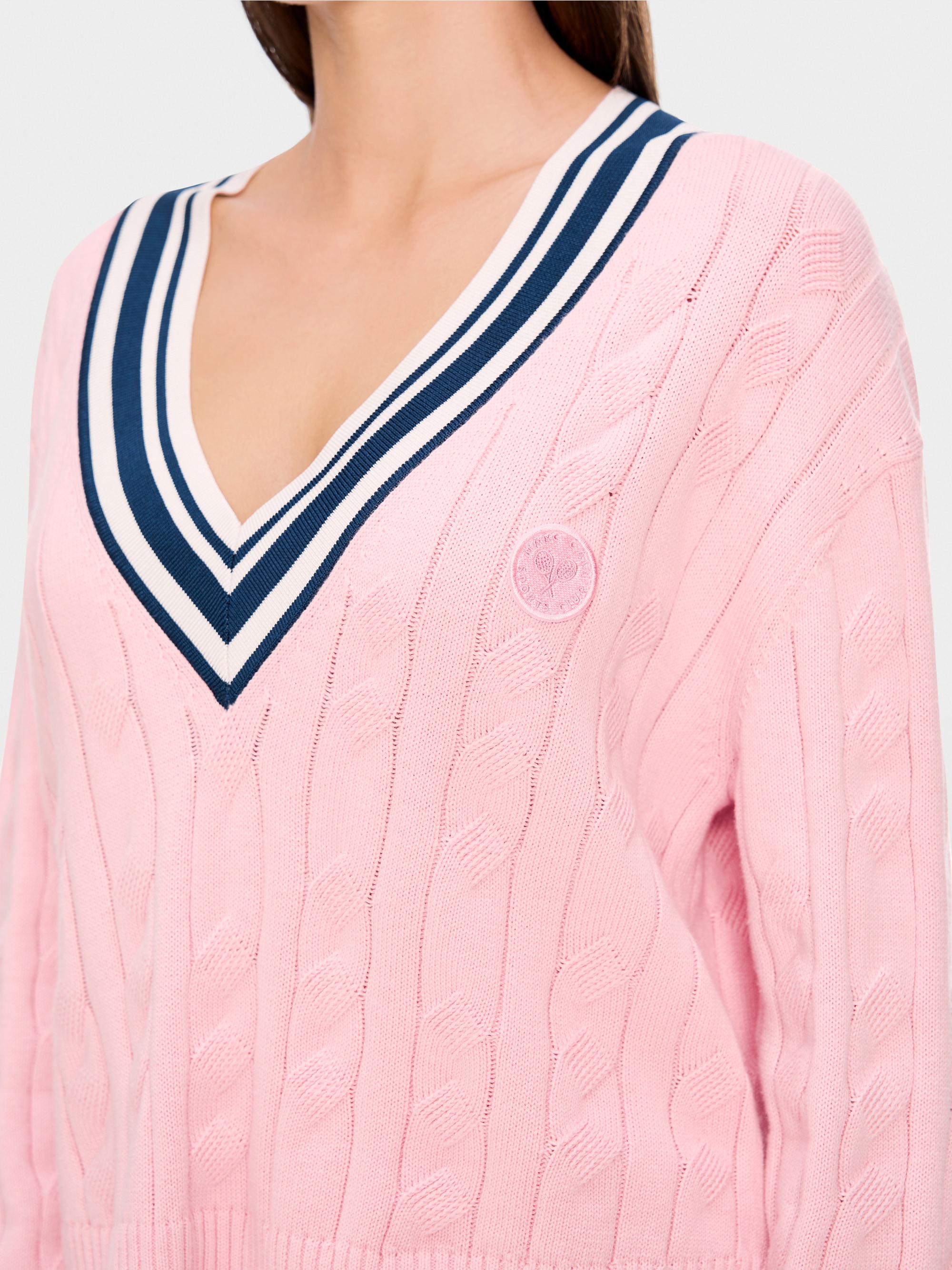 Marc-Cain Jumper with cable pattern