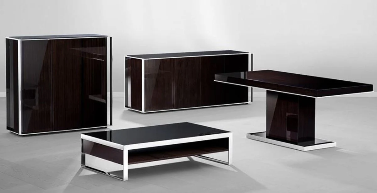 Casa Padrino gabinete del vino diseñador de 130 x 42 x H. 120 cm - colección de lujo