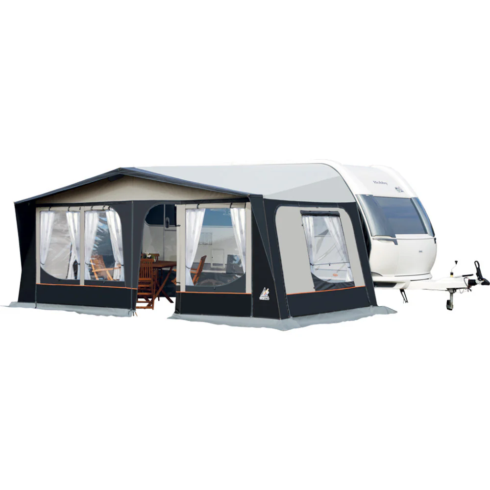 Avancé caravana Ticamo TOSCANA LUXE PVC con tapas - fondo 250 cm