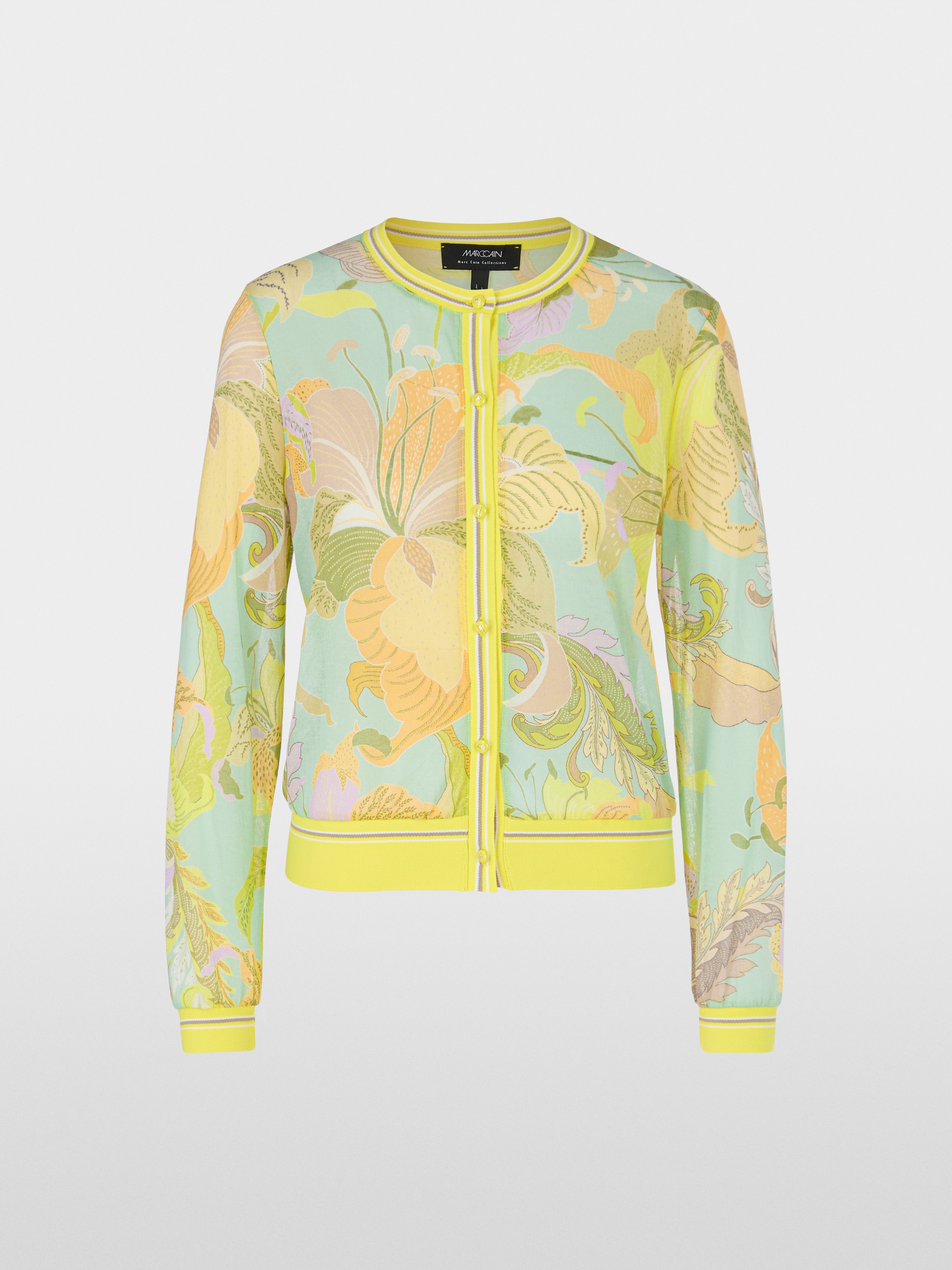 Marc-Cain Print cardigan - Knitted in Germany