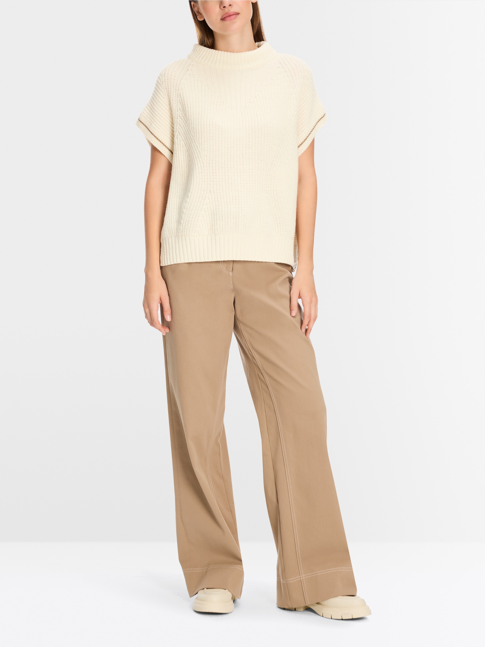 Marc-Cain Wide tank top – Knitted in Germany