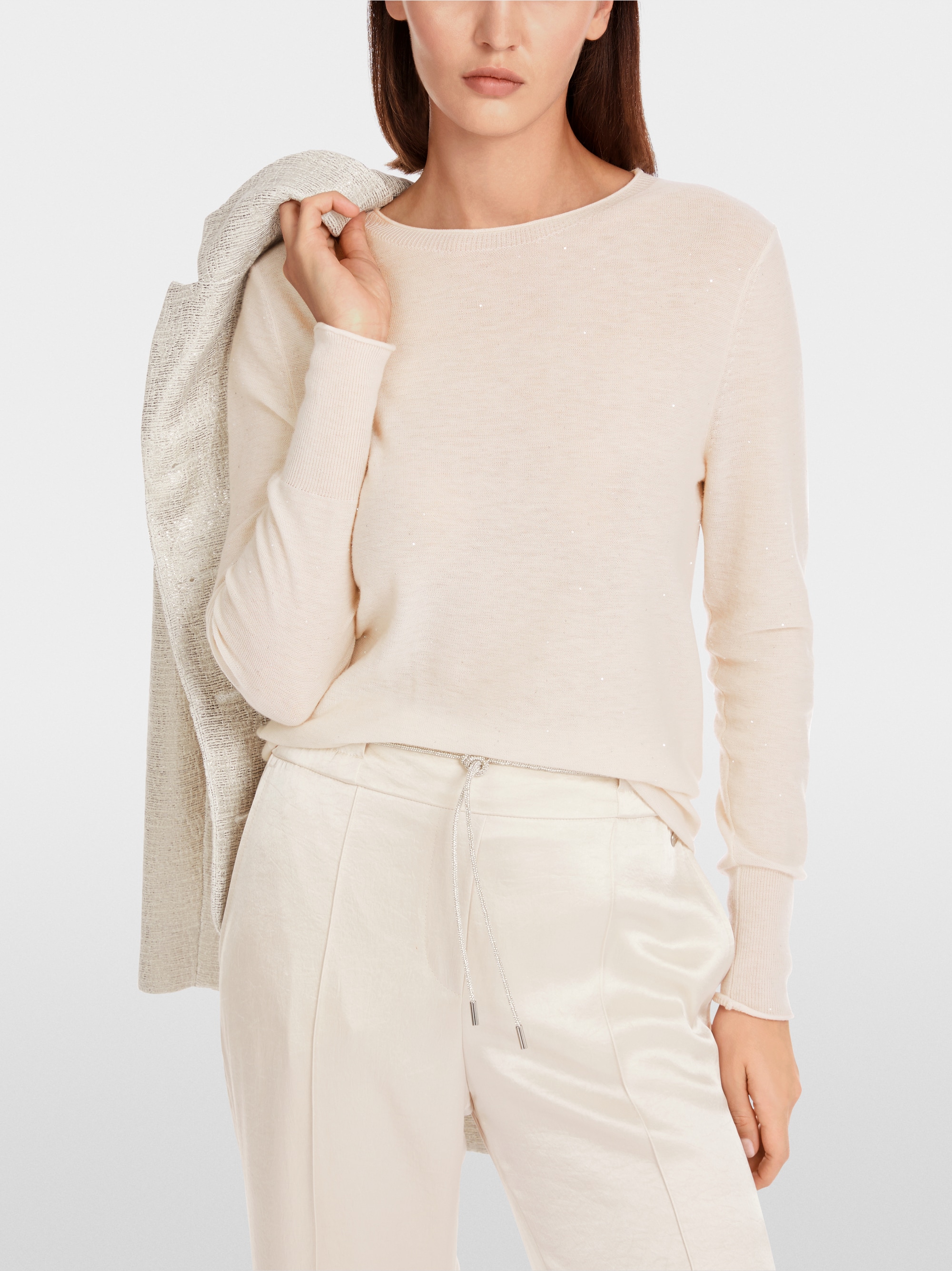 Marc-Cain Round neck wool pullover