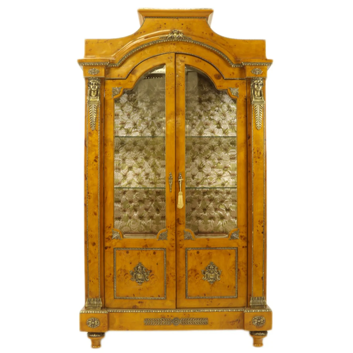 Casa Padrino Empire display cabinet - wooden cabinet - living room cabinet baroque