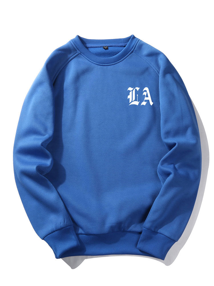 Los Angeles Letter Back Print Sweatshirt