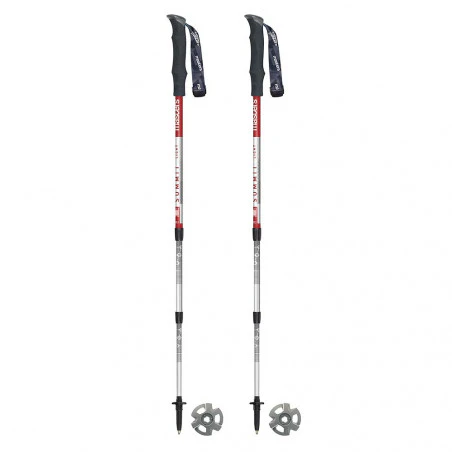 Masters SUMMIT LIGHT rojo - Bastones de trekking telescópicos