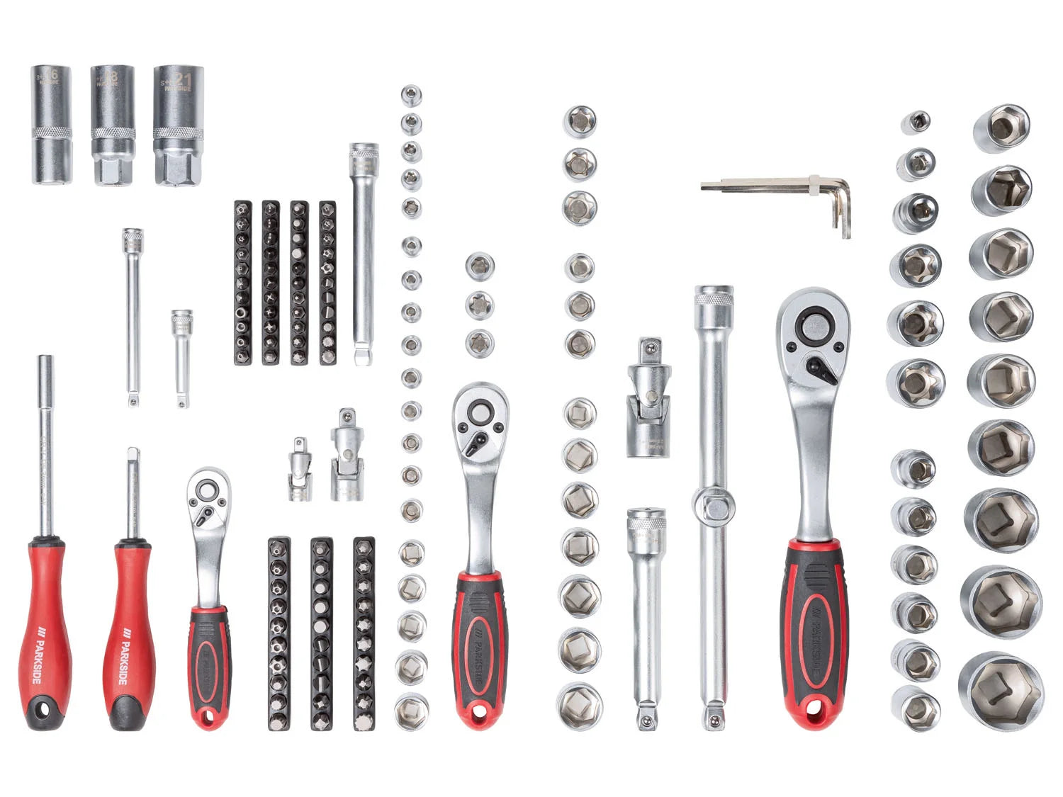 PARKSIDE socket wrench set, 216 pieces