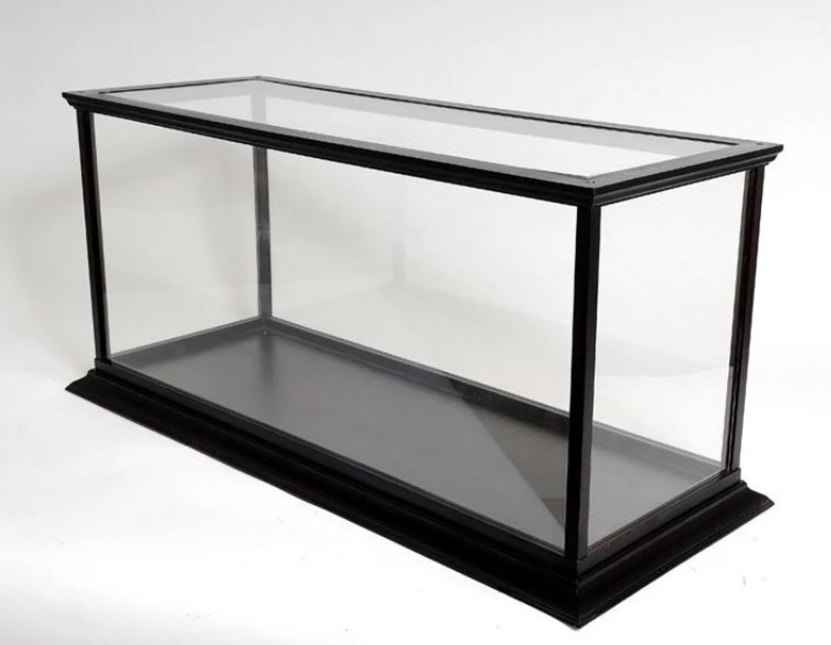 Casa Padrino vitrina de barcos modelo de lujo 100,3 x 40,6 x A. 45,7 cm - Vitrina de construcción de modelos - Accesorios de decoración de construcción de modelos