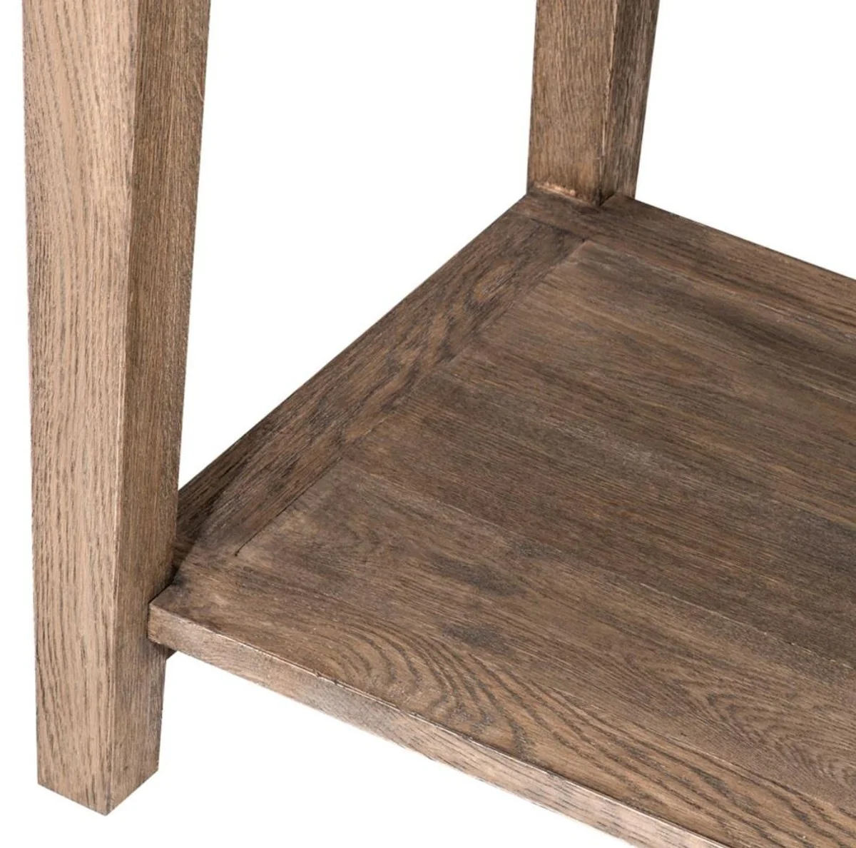 Casa Padrino consola de lujo con 3 cajones en color marr¨®n oscuro 162,5 x 47,5 x H. 76 cm - Mobiliario de sala de estar