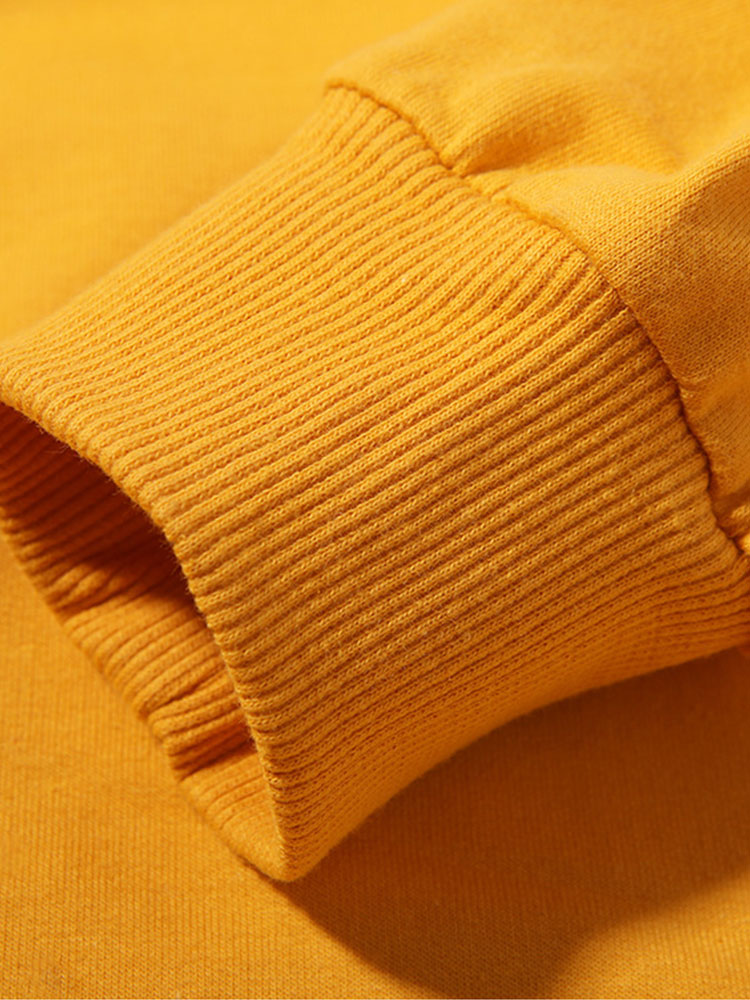 Hoooyi Basic Cotton Sweatshirt