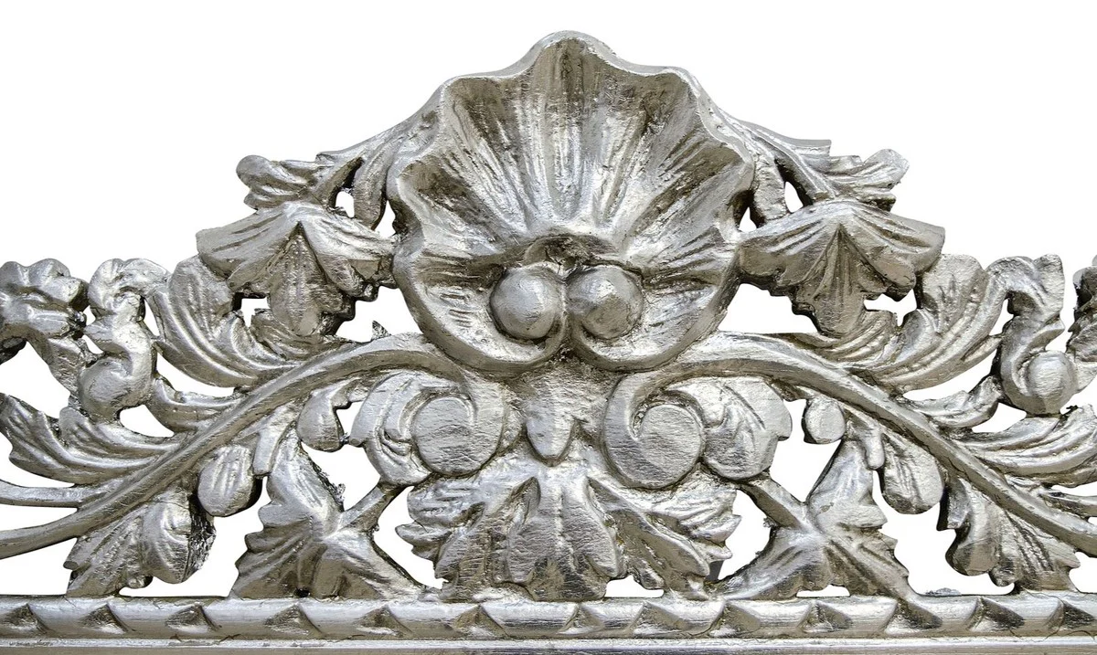 Casa Padrino espejo barroco plata 110 x H. 193 cm - Espejo de Pared de Estilo Antiguo