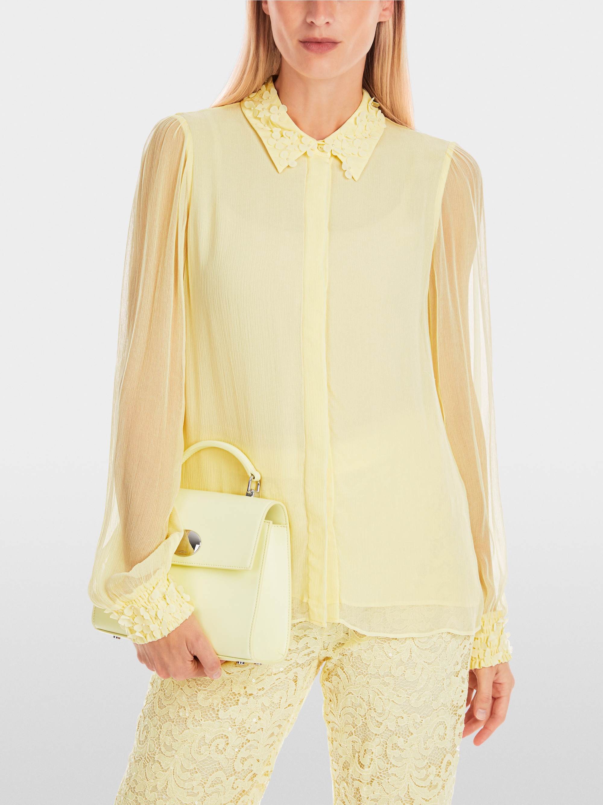 Marc-Cain Delicate viscose crepe shirt blouse